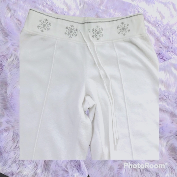 $14 with Bundle Add-On- La Senza Fleece Pj Bottoms Size S - Picture 12 of 14